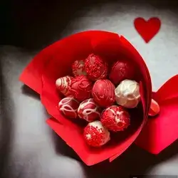 Strawberry Bouquet With Chocolate