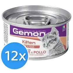 Gemon Kitten Salmon & Chicken 12x