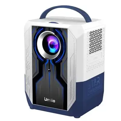 Umiio Q5 Portable Smart Home Theater 4K Projector (White)
