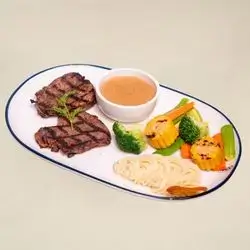 Steak Meat Mushroom