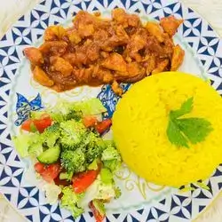 Mix Chicken With Yellow Rice - 1 Person