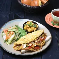 Vegetables Omelette 
