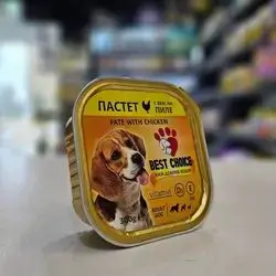 Best Choice Pate ( Pure ) With Chicken For Adult Dog 300g