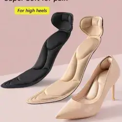1 Black Pair Anti-Slip Heel Protectors 