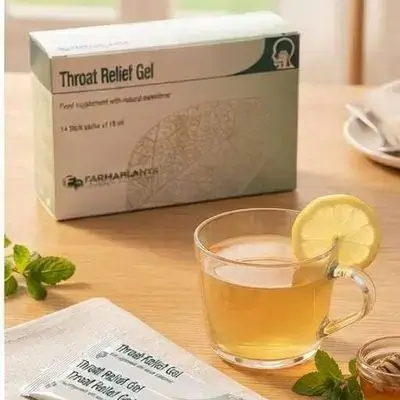 Throat Relief Gel (14 Stick Packs of 10 ml)