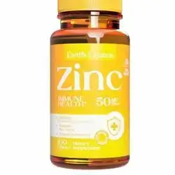 Zinc 50mg Earths Creation 60 Tablets