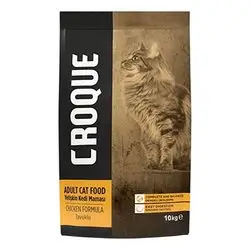 Croque Adult Dry Cat Food - Brown Pack