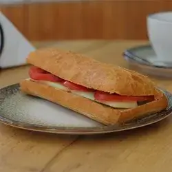 Ciabatta: Tomato Mozzarella