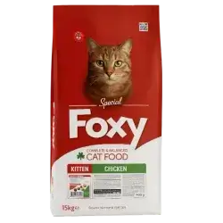 Foxy Kitten Chicken Food 15kg