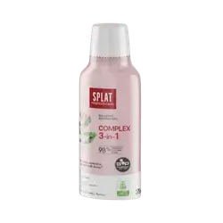 splat complex 3 in 1 bio active mouthwash mint and herbal flavour 275ml