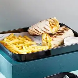 Cheddar Cheese Crispy Chicken Wrap