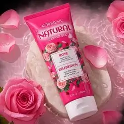 Kormesic Natural Rose Shower Gel (200ml)