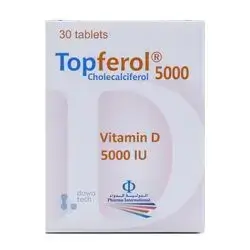 Topferol vitamin D 5000iu 30 tablet