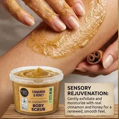Organic Shop Cinnamon & Honey Rejuvenating Body Scrub