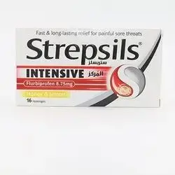 STREPSILS INTENSIVE H/L LOZENGES 16'S