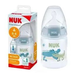 Nuk Baby Bottle First Choice Temperature Control 0-6 Months 150 Ml