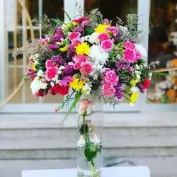 Glass Of Flower