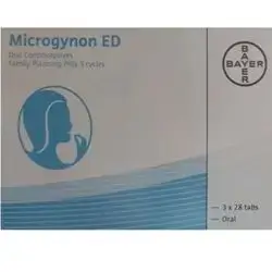 Microgynon ED ( Bayer ) 3* 28 tablets