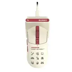 Bloody Mouse R72 Ultra Duo Pixels Red