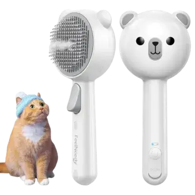 FeelNeedy Pet Steam Brush Comb