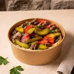 Beef Shawarma Tahini Bowl