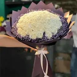 Artificial Bouquet 50 Flowers