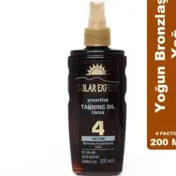 SOLAR EXPERT Cocoa TANNING OIL 200 ml