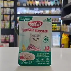 Moochie For All Ages ( Tuna Recipe Topping WhiteFish In Jelly ) 70g