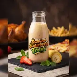 Banana Strawberry Milk