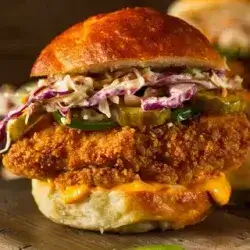 Swiss Chicken Burger