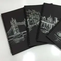 black notebook