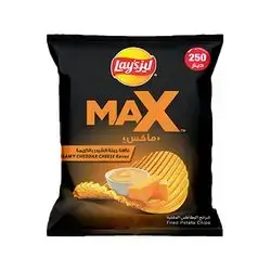 Lays Creamy Cheddar Cheese Max Chips 27G
