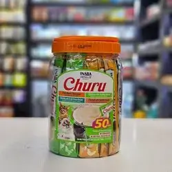 Inaba Churu Cream Snack Mixed Flavor 50pcs