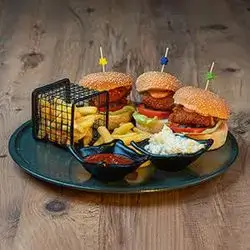 Mini Crispy Chicken Burger