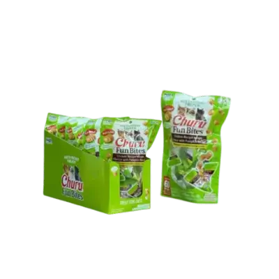 Inaba Churu Fun Bites - Chicken & Pumpkin Recipe (6pcs+1gift)