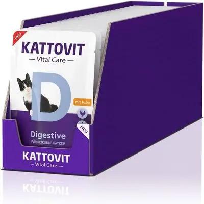 Kattovit Digestive Chicken 24*85g