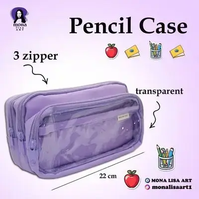 Pencil Case Colour Purple