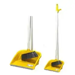 Velvet Long Handle Dustpan & Brush