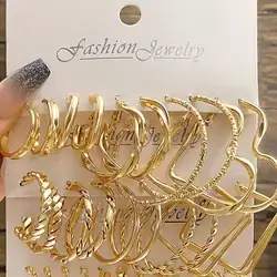 10 Pairs Women's Love Earrings