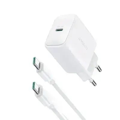 Joyroom Charger And Cable TypeC To TypeC PD20W Fast Charger JR-TCF20 EU
