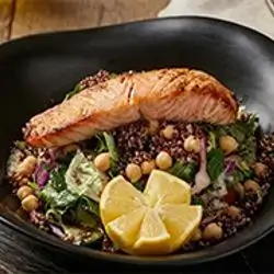 Quinoa Salmon Salad
