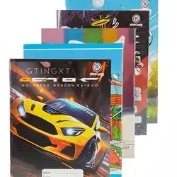 Assorted Photo Notebook English 100 Sheet
