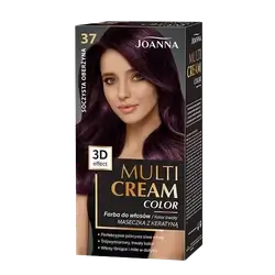 Multi Cream Permanent Intensive Hair Color Dye Care 37 JUICY EGGPLANT _ JOANNA