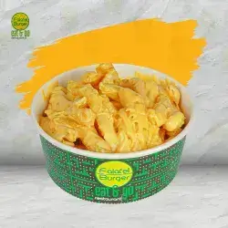 Fries With Melted Cheddar Cheese