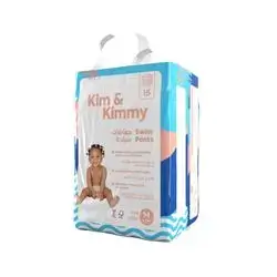 Kim & Kimmy Swim Pants Size M(6-11kg) / 15 Swim Pants ,Random Print