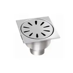 10X10Cm Complete Stainless Floor Drain