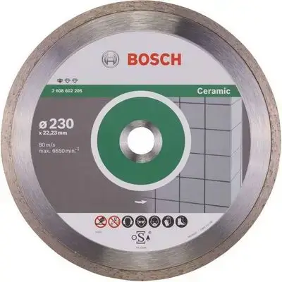 Bosch Diamond Cutting Wheel Sfceramic 230*22,23Mm