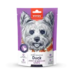 Duck Jerky & Rawhide Wraps 100G
