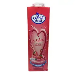Awafi Strawberry Milk 1 Liter
