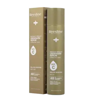 Radiant Bright Underarm Serum Delays Shaving Fast Dry 150ml _ Beesline